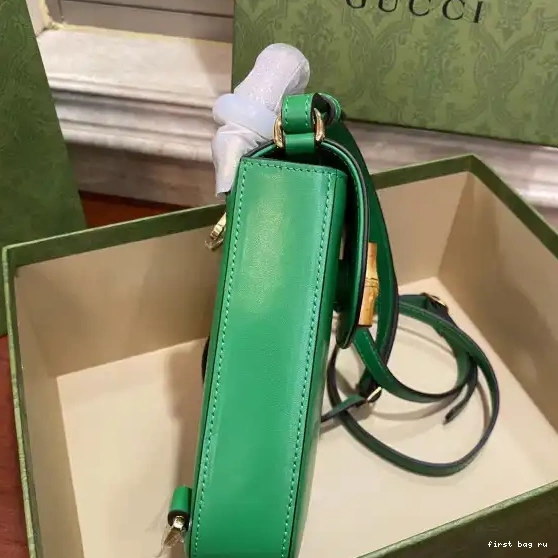 First bag ru mini handbag Bamboo Gucci 0526